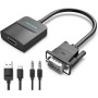 Comprar Cable Conversor Vention ACNBF/ VGA Macho - HDMI Hembra/ 1m/ Negro - Ganga Electrónica