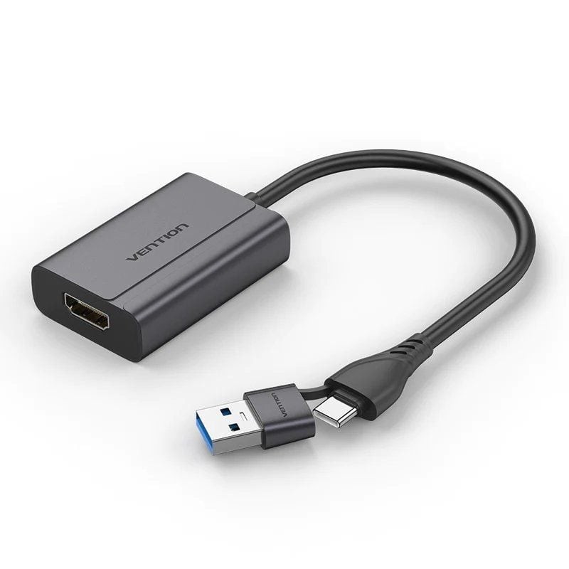 Comprar Adaptador Vention ACYHB/ USB Tipo-C Macho/ USB Macho - HDMI Hembra - Ganga Electrónica