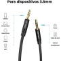 Comprar Cable Estéreo Vention BAKBF/ Jack 3.5 Macho - Jack 3.5 Macho/ 1m/ Negro - Ganga Electrónica