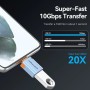 Comprar Adaptador OTG USB 3.1 Vention CUBH0/ USB Tipo-C Macho - USB Hembra/ Azul - Ganga Electrónica