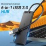 Comprar Hub USB 3.0 Vention CHVBB/ 3xUSB/ 1xMicroUSB PD/ 1xLector Tarjetas - Ganga Electrónica