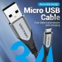 Comprar Cable USB 2.0 Vention COCHD/ USB Macho - MicroUSB Macho/ 480Mbps/ 50cm/ Negro - Ganga Electrónica
