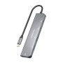 Comprar Hub USB Tipo-C Aisens A109-0857/ 3xUSB/ 1xUSB Tipo-C/ 1xUSB Tipo-C PD/ Gris - Ganga Electrónica