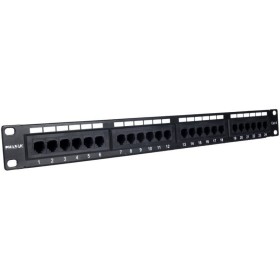 Comprar Patch Panel Phasak PU 2420/ 24 Puertos/ Cat.6/ Altura 1U - Ganga Electrónica