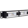 Comprar Patch Panel Phasak PU 2420/ 24 Puertos/ Cat.6/ Altura 1U - Ganga Electrónica