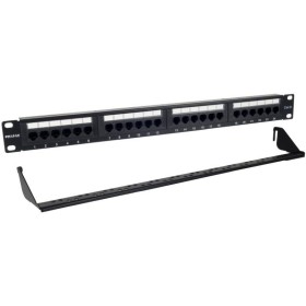 Comprar Patch Panel Phasak PU 2424/ 24 Puertos/ Cat.6/ Altura 1U/ Gestión de Cables - Ganga Electrónica