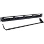 Comprar Patch Panel Phasak PU 2424/ 24 Puertos/ Cat.6/ Altura 1U/ Gestión de Cables - Ganga Electrónica