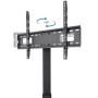 Comprar Soporte de Suelo Inclinable/ Ajustable TOOQ MOON FS2287M-B para TV de 37-75'/ hasta 40kg - Ganga Electrónica