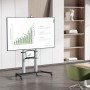 Comprar Soporte de Suelo con Ruedas Aisens FT100TE-259 para TV de 60-100'/ hasta 100kg - Ganga Electrónica