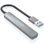 Comprar Hub USB 3.0 Aisens A106-0859/ 4xUSB/ Gris - Ganga Electrónica