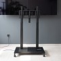 Comprar Soporte de Suelo Eléctrico/ Inclinable/ Ajustable con Ruedas TOOQ UROS FSM03-B para TV 52-84'/ hasta 100kg - Ganga Elect