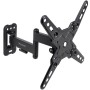 Comprar Soporte de Pared Extensible/ Giratorio/ Inclinable TOOQ LP1344TN-B para TV de 13-43'/ hasta 20kg - Ganga Electrónica
