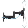 Comprar Soporte de Pared Extensible/ Giratorio/ Inclinable TOOQ LP1344TN-B para TV de 13-43'/ hasta 20kg - Ganga Electrónica
