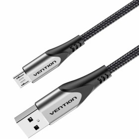 Comprar Cable USB 2.0 Vention COAHH/ microUSB Macho - USB Macho/ 480Mbps/ 2m/ Gris - Ganga Electrónica