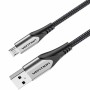 Comprar Cable USB 2.0 Vention COAHH/ microUSB Macho - USB Macho/ 480Mbps/ 2m/ Gris - Ganga Electrónica