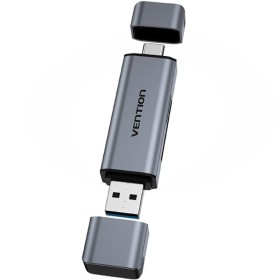 Comprar Lector de Tarjetas Externo Vention CLLH0/ USB 3.0/ USB Tipo-C - Ganga Electrónica