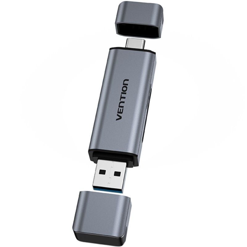 Comprar Lector de Tarjetas Externo Vention CLLH0/ USB 3.0/ USB Tipo-C - Ganga Electrónica