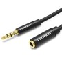 Comprar Cable Estéreo Vention BHBBI/ Jack 3.5 Macho - Jack 3.5 Hembra/ 3m/ Negro - Ganga Electrónica