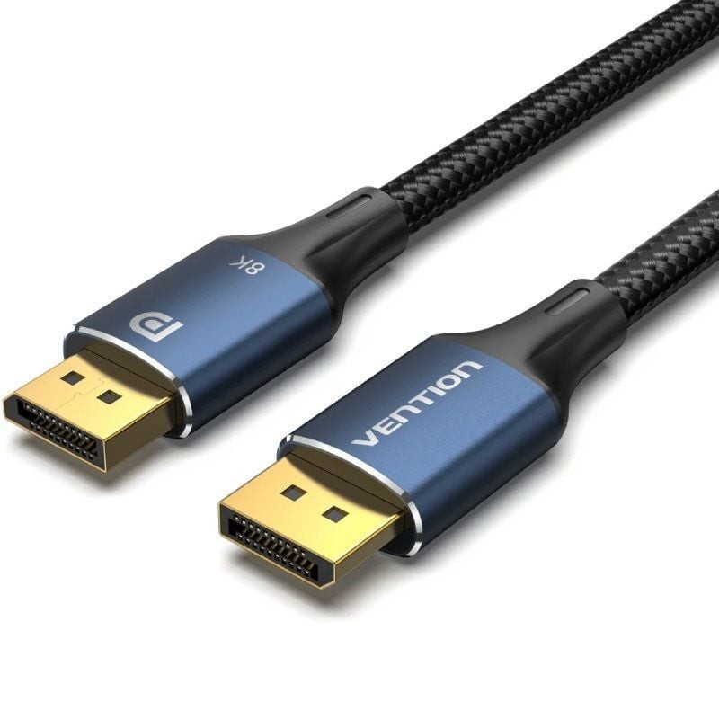 Comprar Cable DisplayPort 1.4 8K Vention HCELG/ DisplayPort Macho - DisplayPort Macho/ 1.5m/ Azul - Ganga Electrónica