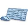 Comprar Teclado y Ratón Inalámbricos NGS Fantasy Kit Blue/ Azul - Ganga Electrónica