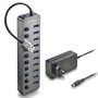 Comprar Hub USB NGS IHUB10/ 10XUSB 3.0/ Gris - Ganga Electrónica