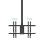 Comprar Soporte de Techo Giratorio/ Inclinable/ Nivelable TOOQ LPCE1186TSLI-XL-B para TV de 43-86'/ hasta 60kg - Ganga Electróni