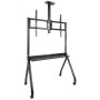 Comprar Soporte de Suelo con Ruedas TOOQ FS20208M-B para TV de 55-100'/ hasta 120kg - Ganga Electrónica