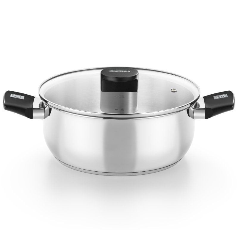 Comprar Cacerola Monix Elite M240326/ Ø26CM/ Aluminio fundido/ Apta para Inducción - Ganga Electrónica
