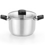 Comprar Monix Olla Elite Inox M240218/ 18cm/ 3L/ Acero Inoxidable/ Apta para Inducción - Ganga Electrónica
