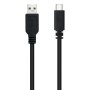 Comprar Cable USB 2.0 Nanocable 10.01.2101-L150/ USB Tipo-C Macho - USB Macho/ 480Mbps/ 1.5m/ Negro - Ganga Electrónica