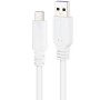 Comprar Cable USB 2.0 Nanocable 10.01.2101-L150-W/ USB Tipo-C Macho - USB Macho/ 480Mbps/ 1.5m/ Blanco - Ganga Electrónica