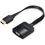 Comprar Cable Conversor Vention 74346/ HDMI Macho/ VGA Hembra - Jack 3.5 Hembra/ 20cm/ Negro - Ganga Electrónica