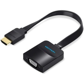 Comprar Cable Conversor Vention 74346/ HDMI Macho/ VGA Hembra - Jack 3.5 Hembra/ 20cm/ Negro - Ganga Electrónica
