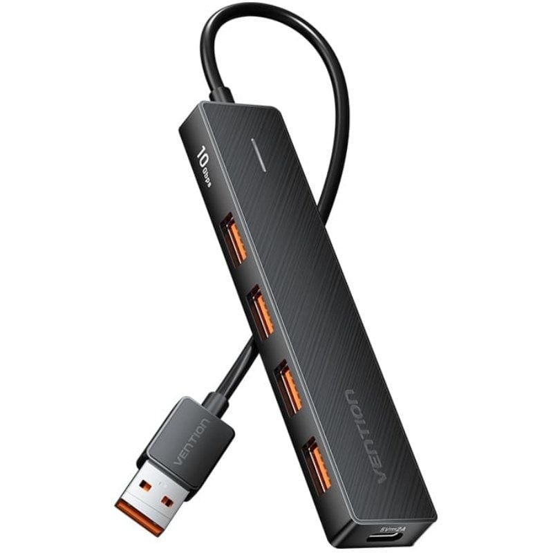 Comprar Hub USB 3.2 Vention CHOBB/ 4xUSB/ 1xUSB Tipo-C PD - Ganga Electrónica