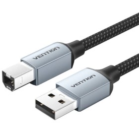 Comprar Cable USB 2.0 Impresora Vention CTTHI/ USB Tipo-B Macho - USB Macho/ 480Mbps/ 3m/ Gris - Ganga Electrónica