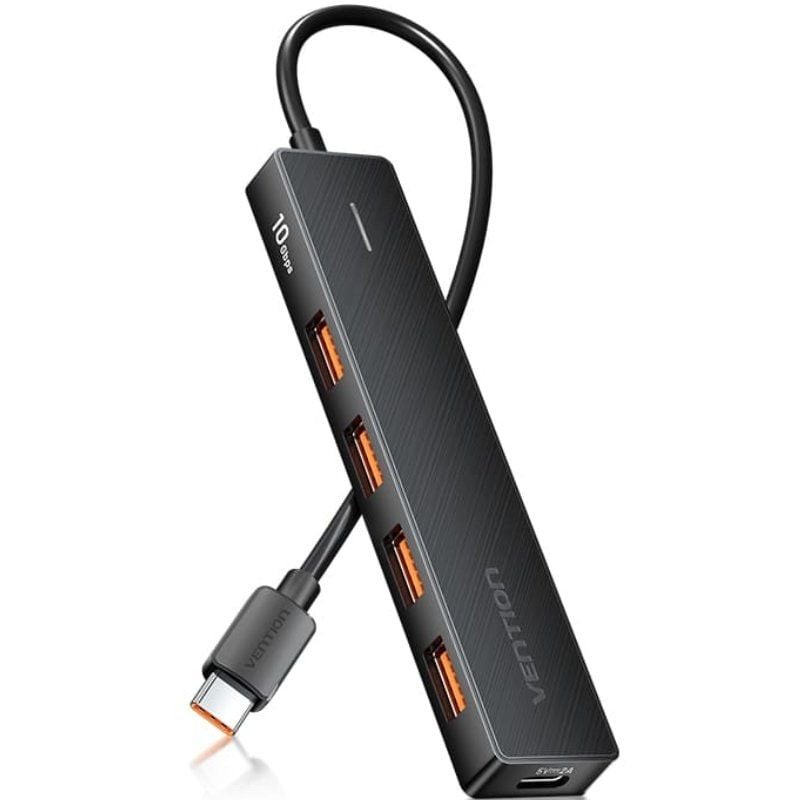Comprar Hub USB 3.2 Vention CHJBB/ 4xUSB/ 1xUSB Tipo-C - Ganga Electrónica