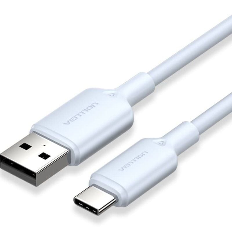 Comprar Cable USB 2.0 Tipo-C Vention CTQLH/ USB Tipo-C Macho - USB Macho/ Hasta 60W/ 480Mbps/ 2m/ Azul - Ganga Electrónica