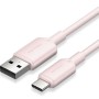 Comprar Cable USB 2.0 Tipo-C Vention CTQPH/ USB Tipo-C Macho - USB Macho/ Hasta 60W/ 480Mbps/ 2m/ Rosa - Ganga Electrónica