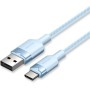 Comprar Cable USB 2.0 Tipo-C Vention CTNLF/ USB Tipo-C Macho - USB Macho/ Hasta 60W/ 480Mbps/ 1m/ Azul - Ganga Electrónica
