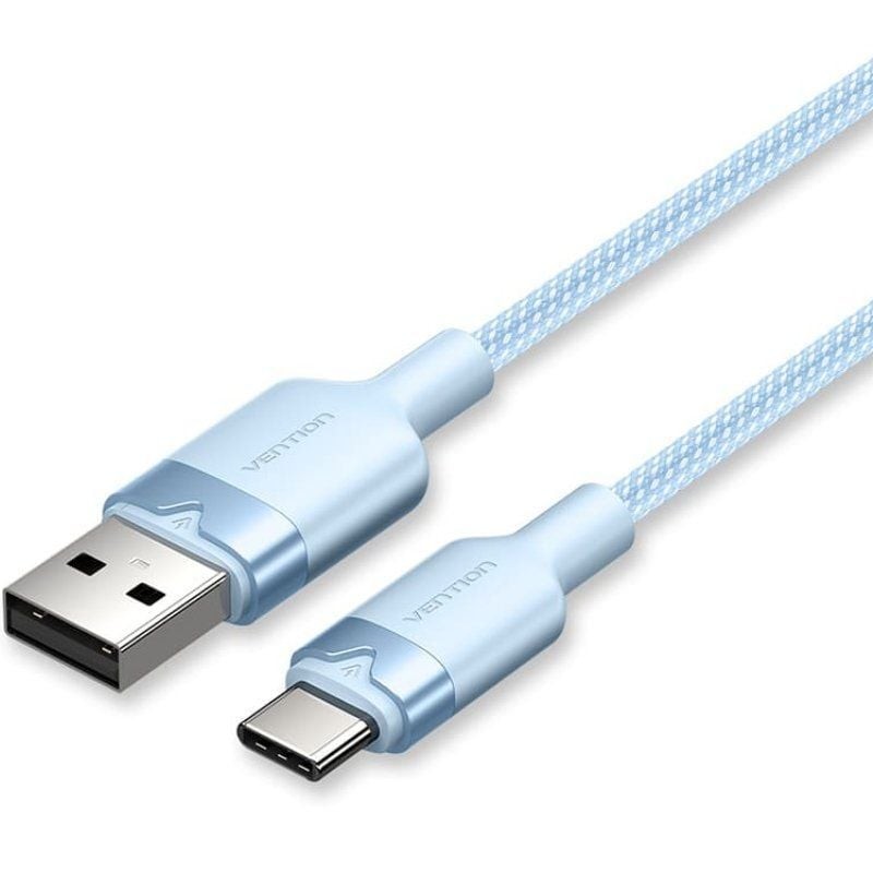 Comprar Cable USB 2.0 Tipo-C Vention CTNLF/ USB Tipo-C Macho - USB Macho/ Hasta 60W/ 480Mbps/ 1m/ Azul - Ganga Electrónica