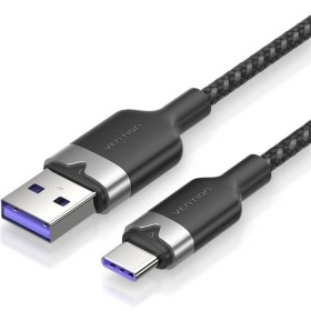 Comprar Cable USB 2.0 Tipo-C Vention CTOBH/ USB Tipo-C Macho - USB Macho/ Hasta 100W/ 480Mbps/ 2m/ Negro - Ganga Electrónica