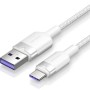 Comprar Cable USB 2.0 Tipo-C Vention CTOWF/ USB Tipo-C Macho - USB Macho/ Hasta 100W/ 480Mbps/ 2m/ Blanco - Ganga Electrónica