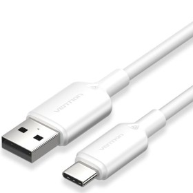 Comprar Cable USB 2.0 Tipo-C Vention CTQWF/ USB Tipo-C Macho - USB Macho/ Hasta 60W/ 480Mbps/ 1m/ Blanco - Ganga Electrónica