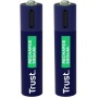 Comprar Pack de 2 Pilas AAA Trust 25585/ Recargables - Ganga Electrónica