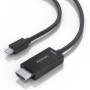 Comprar Cable Conversor Aisens A125-0889/ Mini DisplayPort Macho - HDMI 4K Macho/ 3m/ Negro - Ganga Electrónica