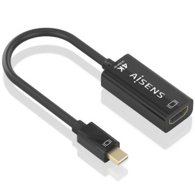 Comprar Conversor Aisens A125-0904/ Mini DisplayPort Macho - HDMI Hembra/ 15cm/ Negro - Ganga Electrónica