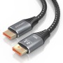 Comprar Cable DisplayPort 2.1 16K Aisens A158-0901/ DisplayPort Macho - DisplayPort Macho/ 80Gbps/ 1m/ Negro - Ganga Electrónica