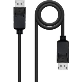 Comprar Cable DisplayPort Nanocable 10.15.2702/ DisplayPort Macho - DisplayPort Macho/ 2m/ Negro - Ganga Electrónica