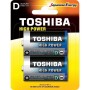 Comprar Pack de 2 Pilas D 2 Toshiba LR20/ 1.5V/ Alcalinas - Ganga Electrónica