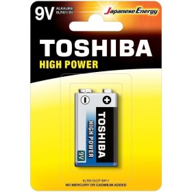 Comprar Pila 9V Toshiba 6LR61/ 9V/ Alcalina - Ganga Electrónica